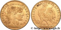 10 francs or Coq 1907 Paris F.509/8