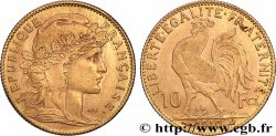 10 francs or Coq 1910 Paris F.509/11