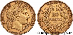 20 francs or Cérès 1851 Paris F.529/4