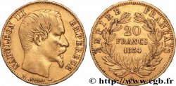 20 francs or Napoléon III, tête nue 1854 Paris F.531/2