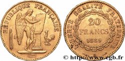 20 francs or Génie, Troisième République 1889 Paris F.533/12