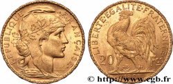 20 francs or Coq, Dieu protège la France 1901 Paris F.534/6