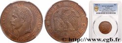 Cinq centimes Napoléon III, tête laurée 1864 Paris F.117/13
