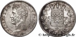 5 francs Charles X, 1er type 1826 Lille F.310/27
