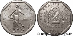 2 francs Semeuse, nickel 1988 Pessac F.272/12