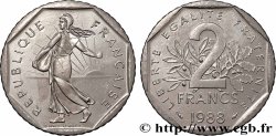 2 francs Semeuse, nickel 1988 Pessac F.272/12