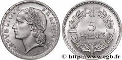 5 francs Lavrillier, aluminium 1947 Beaumont-Le-Roger F.339/11