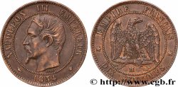 Dix centimes Napoléon III, tête nue 1854 Marseille F.133/17