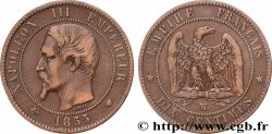 Dix centimes Napoléon III, tête nue 1855 Marseille F.133/31