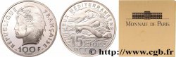 Belle Épreuve 15 écus / 100 francs - Natation 1993 Paris F5.2004 1