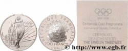 Belle Épreuve 100 francs - Le Lanceur de Javelot - Différent Abeille 1994 Paris F5.1640 1