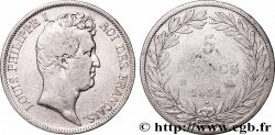 5 francs type Tiolier avec le I, tranche en relief 1831 Rouen F.316/3