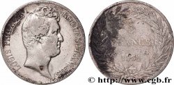 5 francs type Tiolier avec le I, tranche en creux 1831 Lyon F.315/17