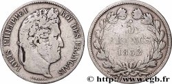 5 francs IIe type Domard 1832 Rouen F.324/2