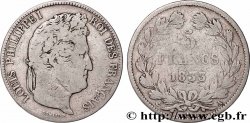 5 francs IIe type Domard 1833 Paris F.324/14 BC 