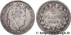 5 francs IIe type Domard 1837 Rouen F.324/62