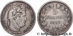 5 francs IIe type Domard 1837 Marseille F.324/66