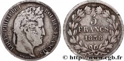 5 francs IIe type Domard 1838 Lille F.324/74