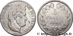 5 francs IIe type Domard 1841 Rouen F.324/91