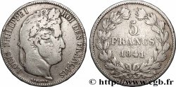 5 francs IIe type Domard 1841 Bordeaux F.324/93