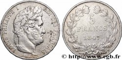 5 francs IIIe type Domard 1847 Paris F.325/14