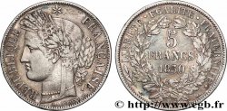 5 francs Cérès, IIe République 1850 Paris F.327/4