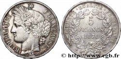 5 francs Cérès, avec légende 1870 Paris F.333/1