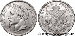 5 francs Napoléon III, tête laurée 1868 Paris F.331/12 BB 