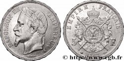 5 francs Napoléon III, tête laurée 1868 Paris F.331/12
