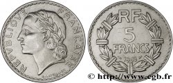 5 francs Lavrillier, nickel 1933  F.336/2 TTB53 