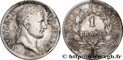 1 franc Napoléon Ier tête laurée, Empire français 1813 Toulouse F.205/66