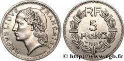 5 francs Lavrillier, nickel 1935  F.336/4 SUP55 