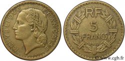 5 francs Lavrillier, bronze-aluminium 1938  F.337/1