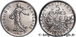 5 francs Semeuse, nickel 1974 Pessac F.341/6