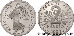 2 francs Semeuse, nickel, BE (Belle Épreuve) 2000 Pessac F.272/28 var.