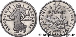 1/2 franc Semeuse, BE (Belle Épreuve) 2000 Pessac F.198/43 var.