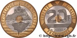 20 francs Mont Saint-Michel, BE (Belle Épreuve) 2000 Pessac F.403/16 var.