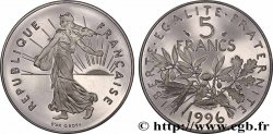 5 francs Semeuse, nickel, BE (Belle Épreuve) 1996 Pessac F.341/32 var. ST 