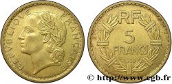 5 francs Lavrillier, bronze-aluminium 1939  F.337/3 TTB48 