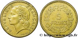 5 francs Lavrillier, bronze-aluminium 1945 Castelsarrasin F.337/6