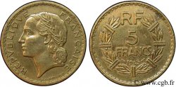 5 francs Lavrillier, bronze-aluminium 1945 Castelsarrasin F.337/6 TTB40 