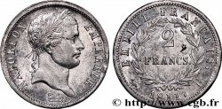 2 francs Napoléon Ier tête laurée, Empire français 1811 Rouen F.255/25