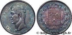 5 francs Charles X, 2e type 1828 Perpignan F.311/24
