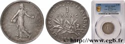 1 franc Semeuse, flan mat, vieil argent 1898 Paris F.217/2