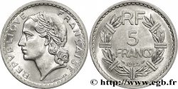 5 francs Lavrillier, aluminium 1945  F.339/3 SUP62 