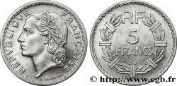 5 francs Lavrillier, aluminium 1946 Beaumont-Le-Roger F.339/7 SUP58 