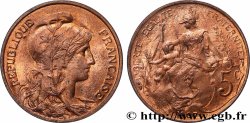 5 centimes Daniel-Dupuis 1907  F.119/17