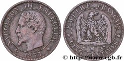 Cinq centimes Napoléon III, tête nue 1855 Marseille F.116/27