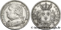 5 francs Louis XVIII, buste habillé 1814 Bordeaux F.308/7