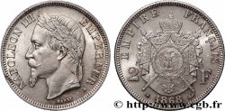 2 francs Napoléon III, tête laurée 1868 Paris F.263/8 VZ+ 